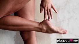 Slim Brunette Jimena Lago Taking Off Her Panties And Cowgirl Fucking Xnxx