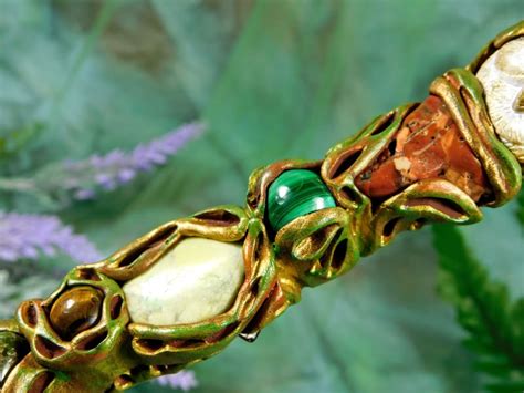 Owl Wand Crystal Wand With Owl Totem Magic Wand Wizard Wand Etsy