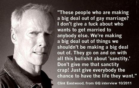 Dirty Harry Supports Gay Marriage Dangerous Minds