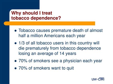 Ppt Treating Tobacco Use And Dependence Powerpoint Presentation Free