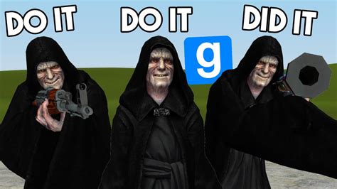 Turning The Entire Server Into Palpatine And Causing Chaos Gmod Star