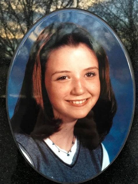 A Clearer Picture Of Her Junior Picture This Is On Her Cross Memorial