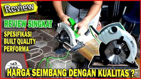 Nyobain Circular Saw Murah Ryu Rcs Youtube