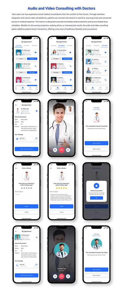 Doctor Appointment Booking App Uiux Design Health App Behance