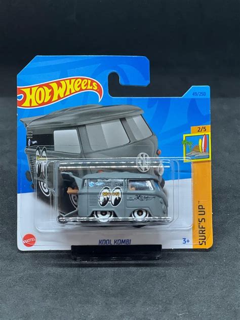 Hot Wheels Kool Kombi Vw Moon Eyes Grey Anniversary Carshoping