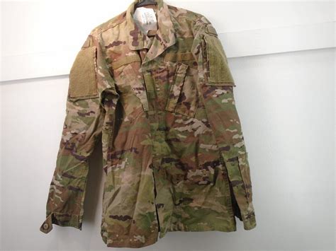 US Army Combat Uniform OCP Coat MultiCam Flame Resistant Small X Long