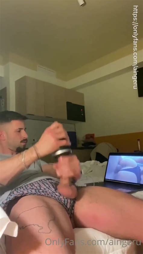 Hot Guy With His Toy Thisvid