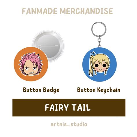 Fairy Tail Fanmade Merchandise Shopee Malaysia
