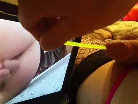 Sounding With A Glow Stick And Rubbing My Cock And Balls Gay Man Man Porn XHamster