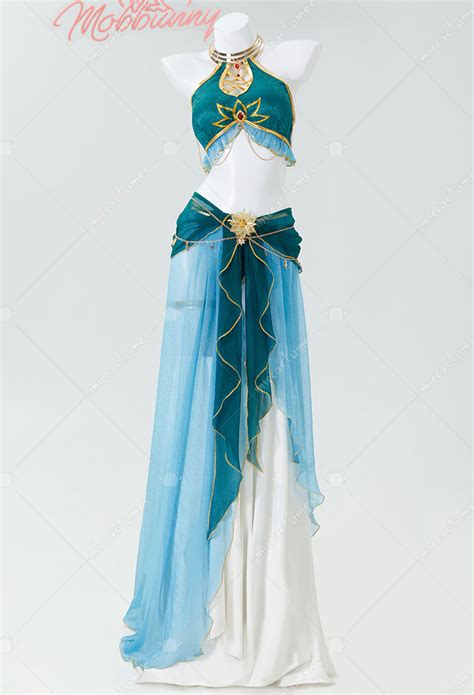 Women Link Derivative Sexy Lingerie Set Halter Top And Skirt With Thong Sleeves Cosplay Top