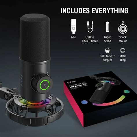 FIFINE K658 Micro cổng USB Dynamic Cardioid