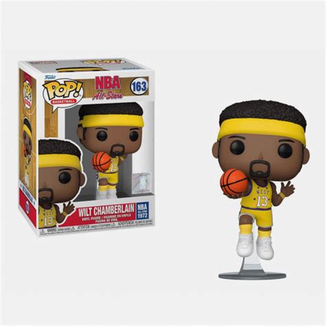 Funko Pop! Basketball: Nba All Stars - Wilt Chamberlain 163 Figure ...