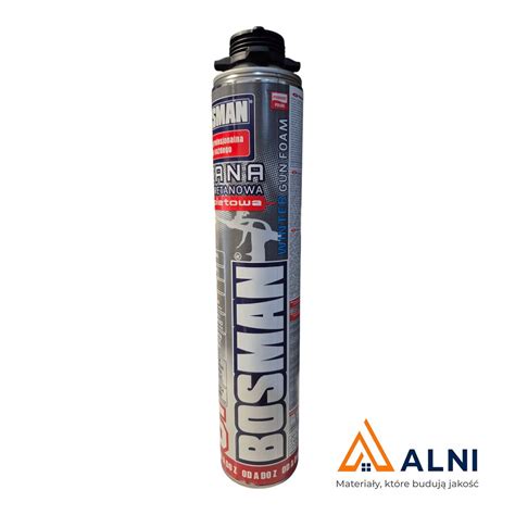 Piana Poliuretanowa Zimowa Do -10C Na Pistolet 750Ml Bosman - Bosman ...
