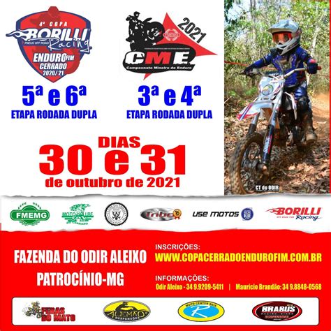 Patrocínio MG sediará Etapas do Mineiro de Enduro FIM nos dias 30 e 31