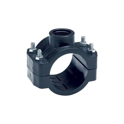 Хомут врезной фланцевый для пэ труб 81 фото