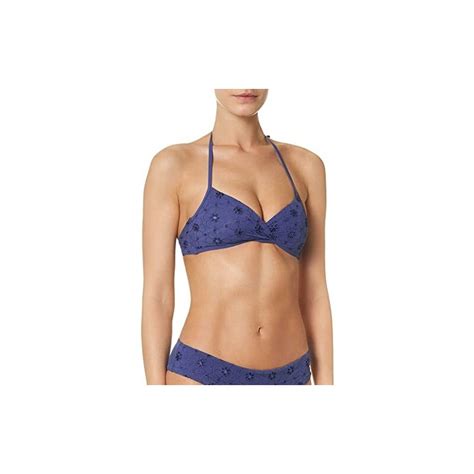 Goldenpoint Bikini Donna Costume Reggiseno Triangolo Fisso Sangallo