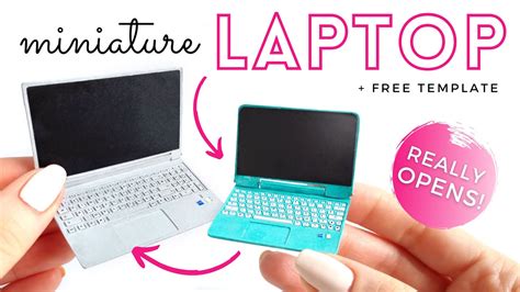 Diy Laptop For Dolls How To Make A Laptop For Barbie Dolls Diy