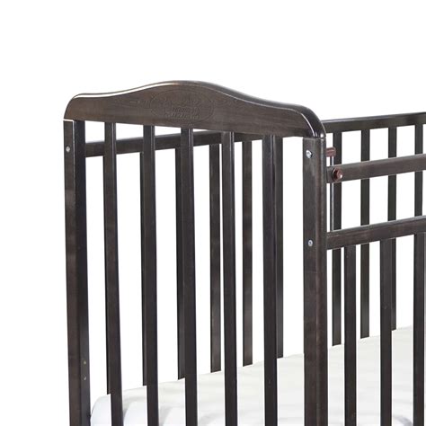 Детская кроватка Наша Мама Джулия прямоугольная, без маятника (венге ...