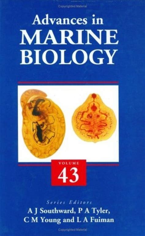 Advances In Marine Biology Volume Nhbs Academic Professional Books