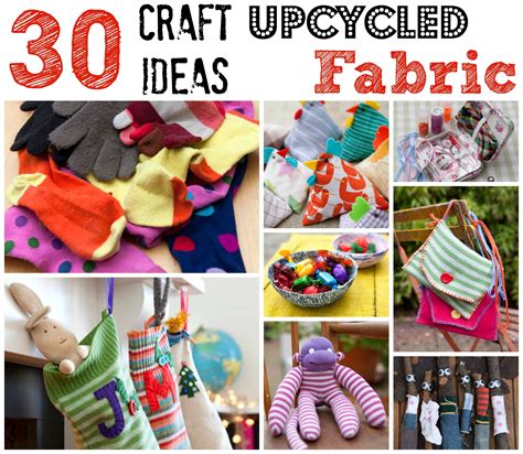 Upcycled Fabric Craft Ideas Red Ted Art Kids Crafts