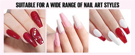 TOMICCA Vernis Semi Permanent Kit couleurs Rose Nude Rouge Vernis Gel UV Soak Off Vernis à