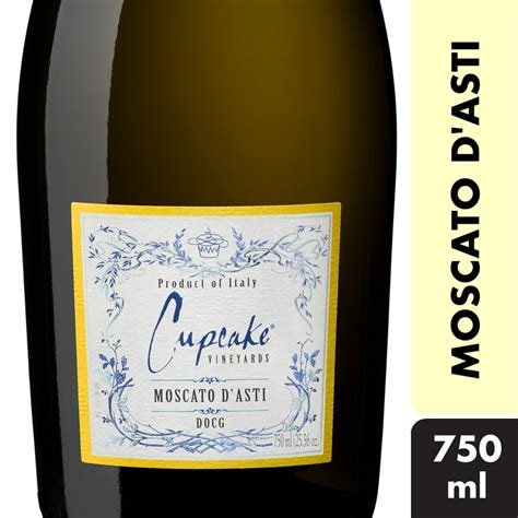 Cupcake® Vineyards Moscato D Asti White Wine 750ml 2020 Italy