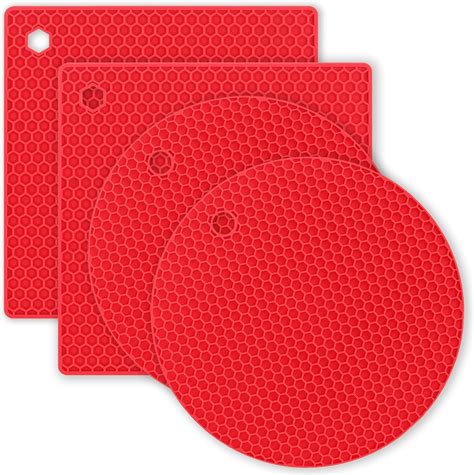 Amazon Silicone Trivet Pot Mat Silicone Pot Holders For Hot Pan And Pot Pads Heat