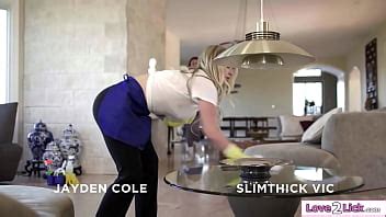 Busty Lesbian Cleaners Licking Shaved Pussy On Clients Bed XVIDEOS