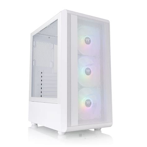 Buy Thermaltake S Tg Argb Snow Atx Tempered Glass Mid Tower Gaming