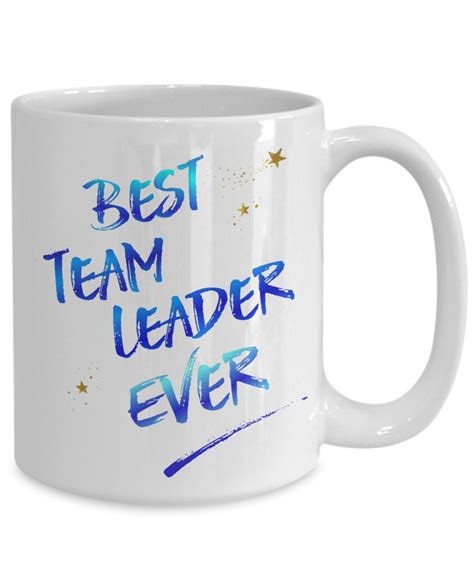 Team Leader Mug Team Leader Gift Best Team Leader - Etsy