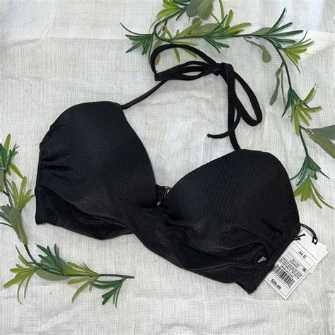 Shade Shore Swim Shade Shore Black Lightly Lined Wire Bikini Top C Poshmark