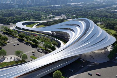 zaha hadid architects wins contest  design chinese arts centre