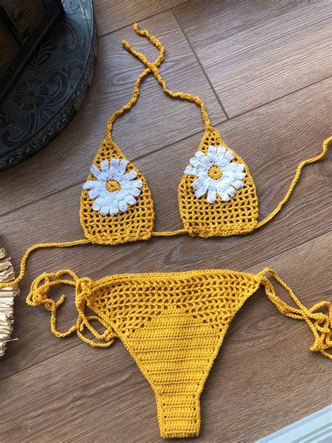 Daisy Bikini Sheer Lingerie Erotic Bra Sheer Bikini See Through Lingerie Stripper Outfits