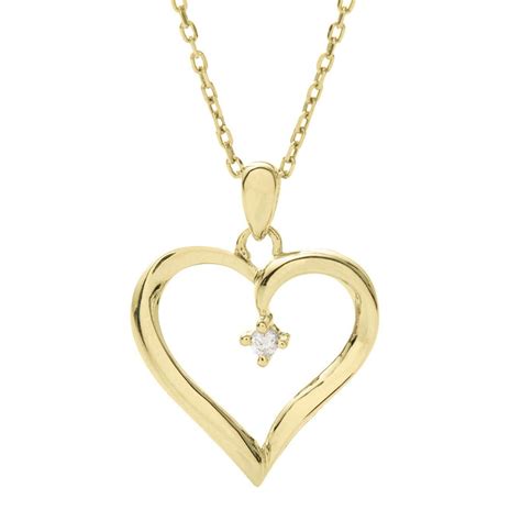 Diamond Heart Necklace Forever Today By Jilco