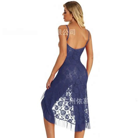 On Sale Sexy Lingerie Floral Lace Pajamas Underwear Dress See Thru Babydoll Ebay