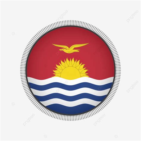 Kiribati Flag Vector, Kiribati, Flag, Kiribati Flag Shinning PNG and ...