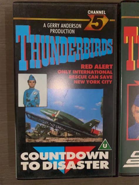 Thunderbirds Video Tape Vhs Collection Gerry Anderson Cassettes Uk