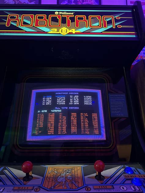 New Personal High Score Of 409250 In Robotron 2084 More Than 2x My