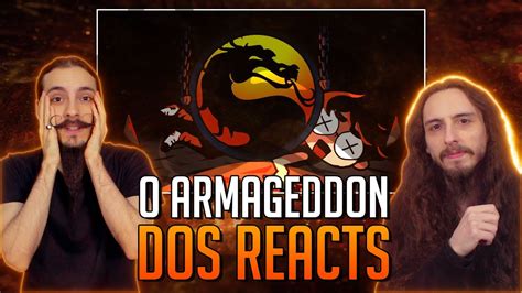 REAGINDO ao vídeo do GEMAPLYS Mortal Kombat O Armageddon dos