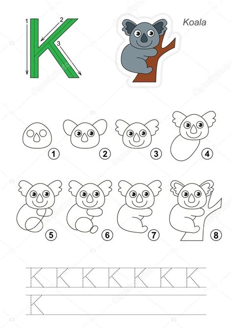 Letter K Drawing