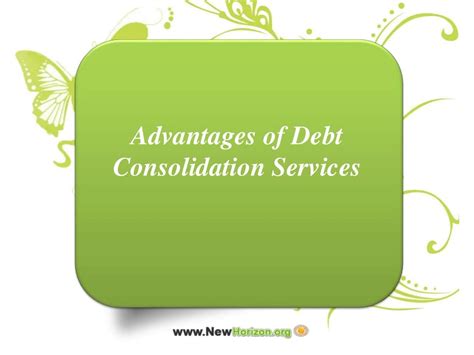 What Are The Advantages And Disadvantages Of Debt Consolidation Services