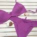 Bikini Crochet Bikini Triangle Bikini Boho Swimwear Crochet Etsy