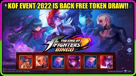 Event Kof Bingo Is Back Token Gratis Draw Panen Skin Epic Lagi Gan