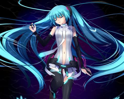 Hatsune Miku Superstar Sleep Anime Hot Anime Girl Vocaloids Long