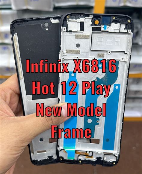 Mobile Lcd Frame For Infinix Hot 12 Play X6816 Manish Outlet