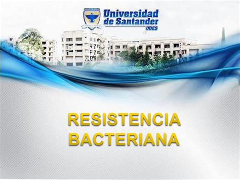 PDF Resistencia bacteriana presentación DOKUMEN TIPS