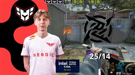 CS GO POV Demo Heroic Jabbi Overpass 25 14 Vs NiP IEM RIO 2023