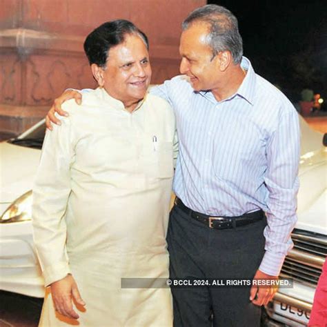 congress leader ahmed patel  industrialist anil ambani
