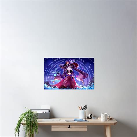 Póster Hot Mona Megistus GI Lascivo Anime Hentai Girl Cara sexy cachonda de Anime Land