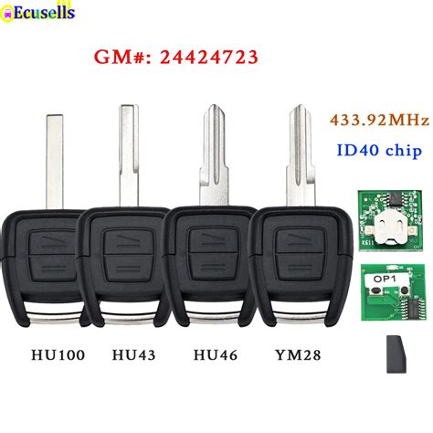 Mando A Distancia De Botones Mhz Con Chip Transpondedor Id